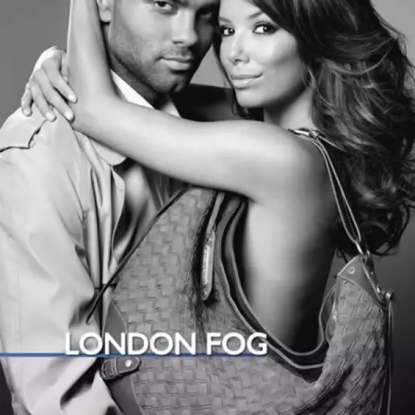 Eva Longoria y su esposo, el basquetbolista Tony Parker, protagonizan una sexy campaña para London Fog.