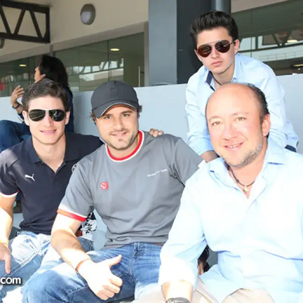 Antonio y Alejandro Saitcevsky, Juan Carlos García y Philip Retteg