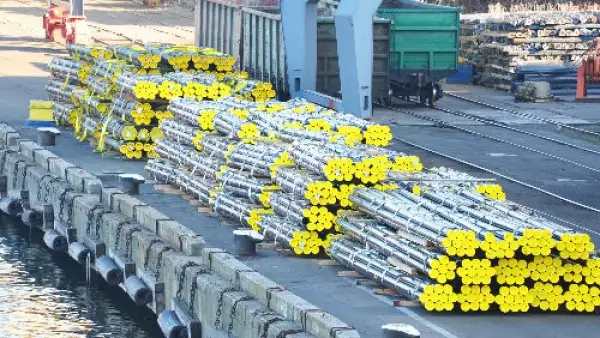 exportaciones de acero