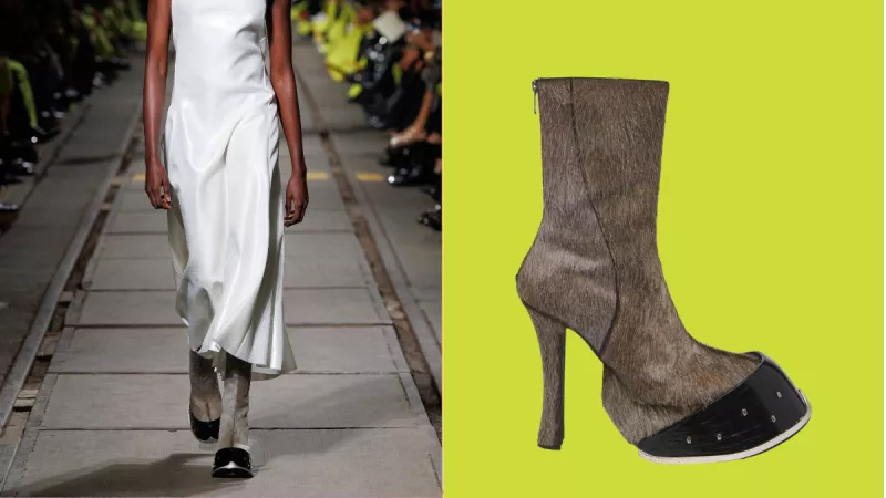 botas pezuñas alexander mcqueen