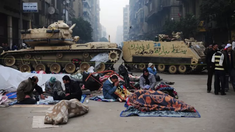 Egipto tanques militares