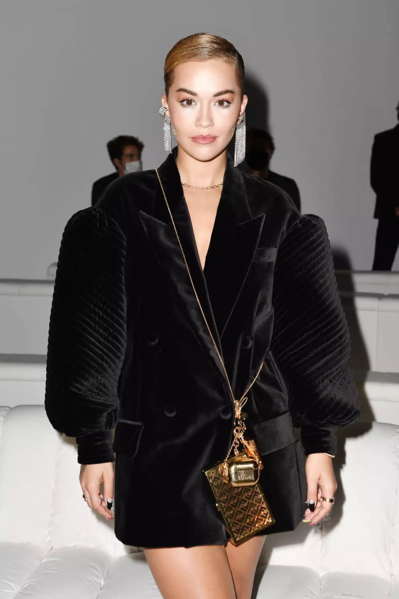 Rita Ora - Fendi Spring Summer 2021-  Milan Fashion Week – front row