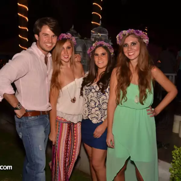 Joaquín Martín del Campo, Pao Rodríguez, Ale Martín del Campo y Moni Rodríguez