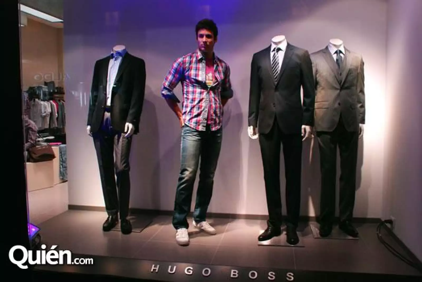Inauguración de Hugo Boss