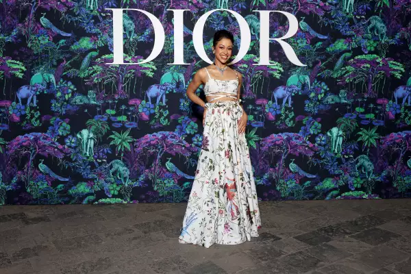 Christian Dior : Photocall - Womenswear Fall 2023 Show In Mumbai