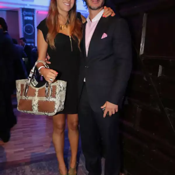 Claudia Amieva y Germán Rosete