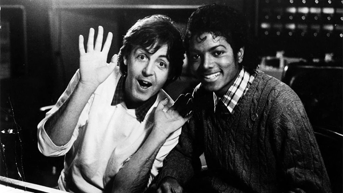 Paul McCartney y Michael Jackson