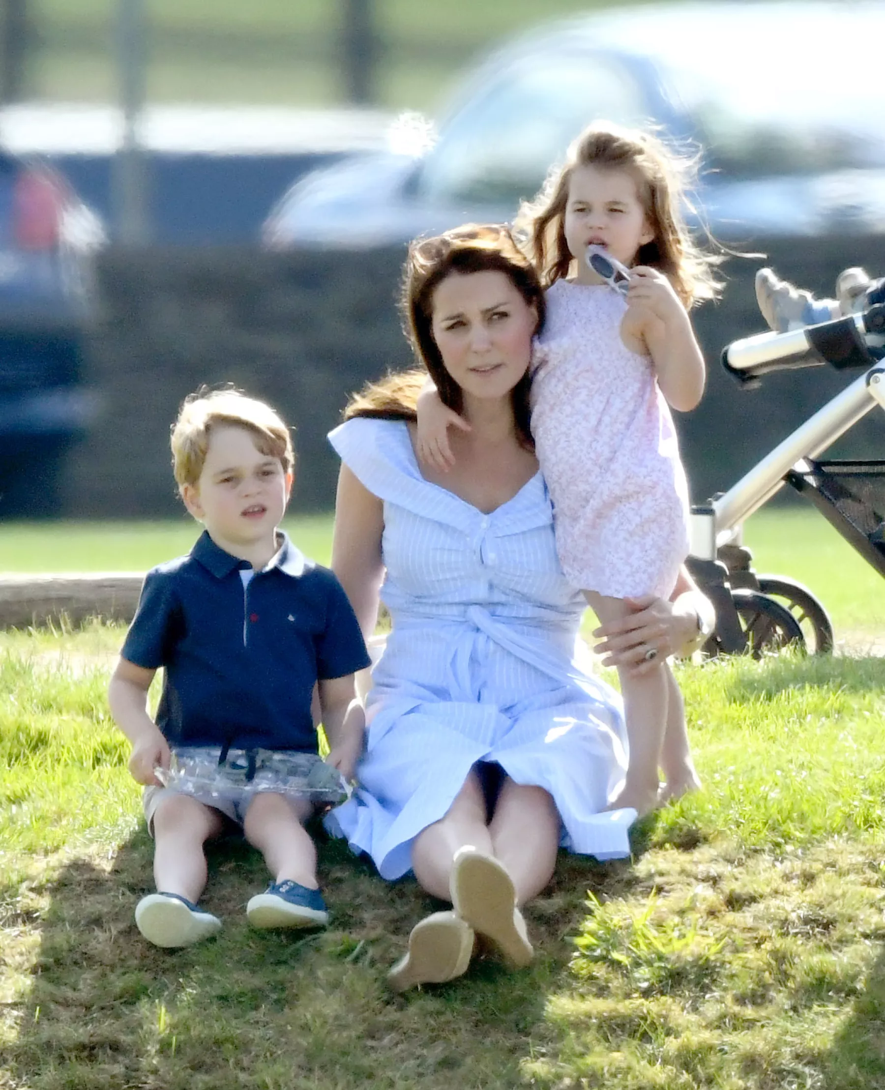 George, Kate, Charlotte 2018 