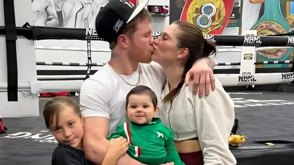 Saúl ‘Canelo’ Álvarez y Fernanda Gómez