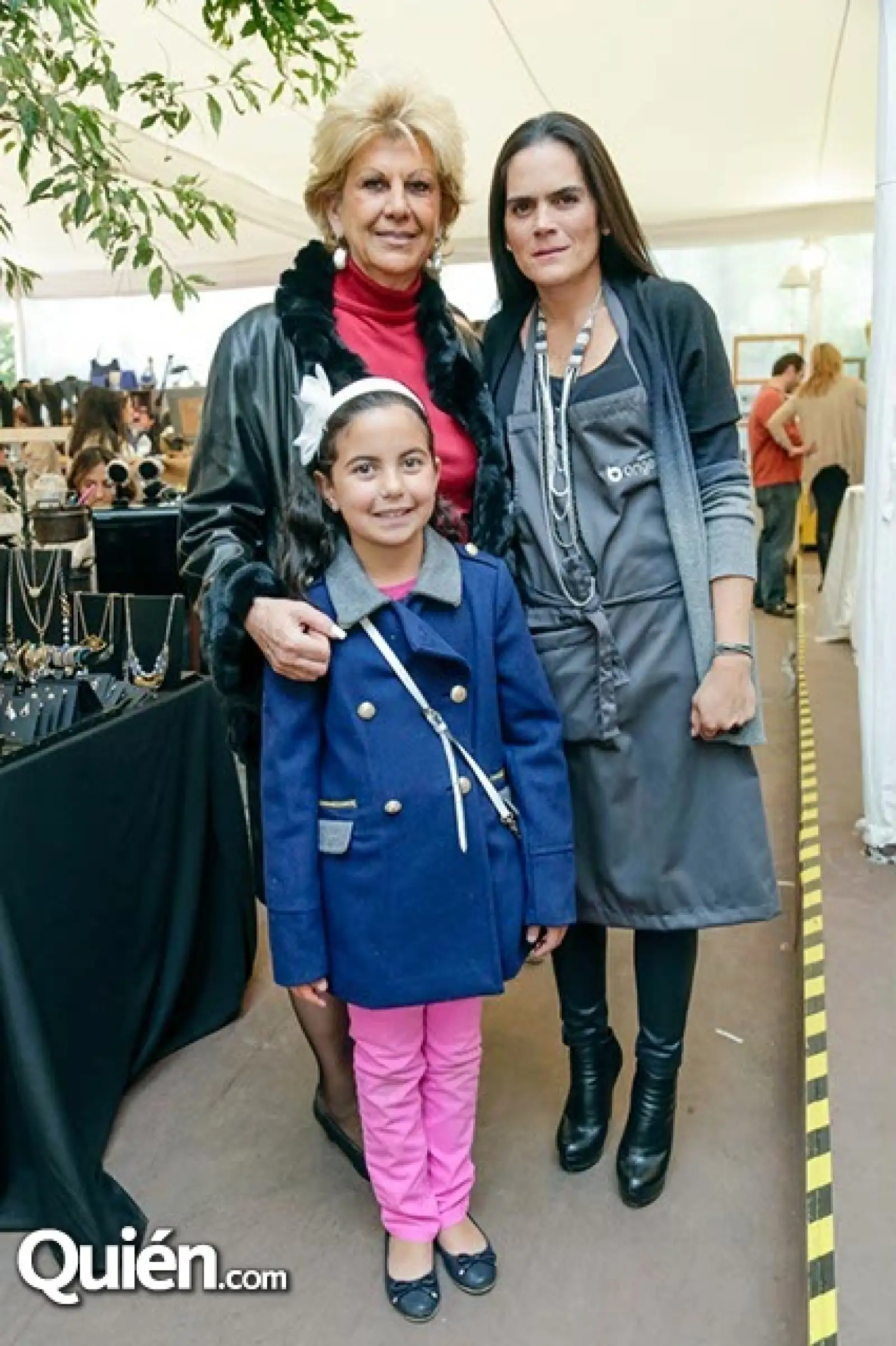 Michelle Yunes, Patricia de Márvez y Fernanda Elías Calles
