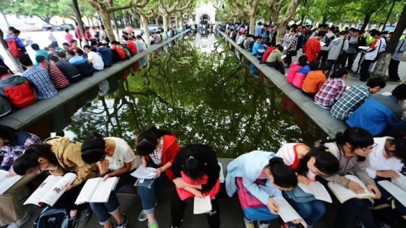 China examenes universidad  preparatoria Yanghou