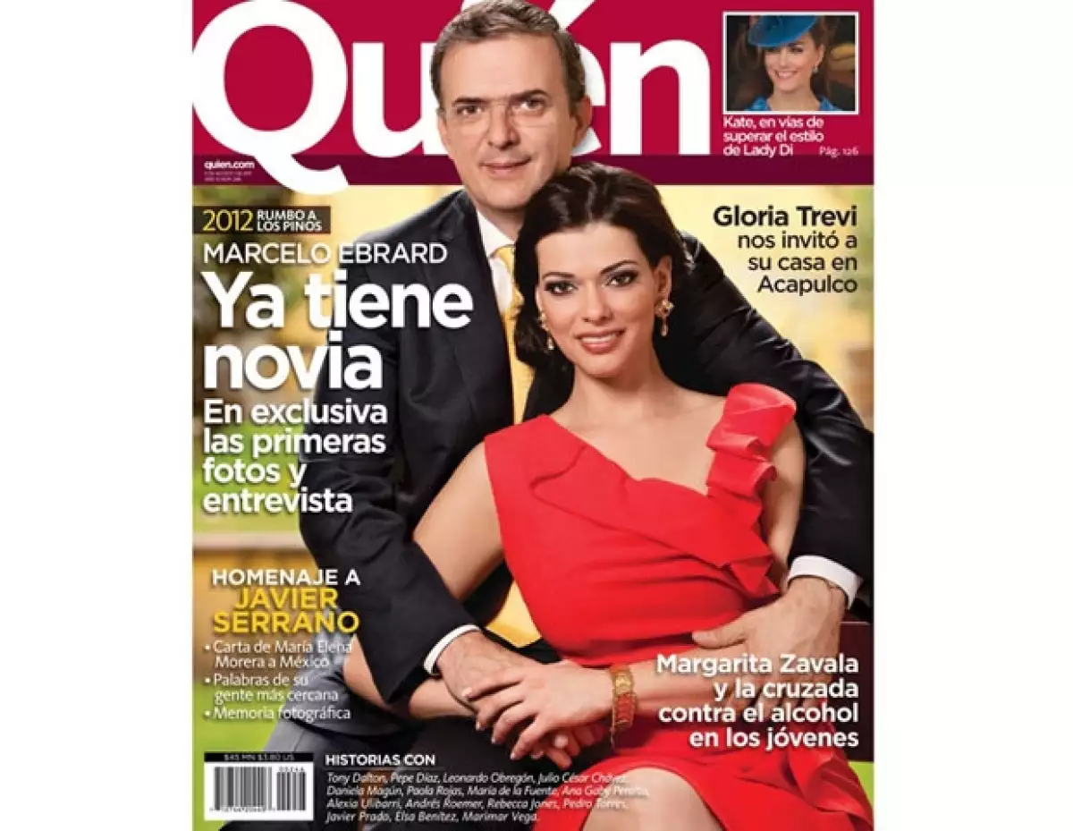 En exclusiva, la revista Quién publica en su nueva edición detalles sobre la relación que Marcelo Ebrard sostiene con una guapa mujer hondureña.