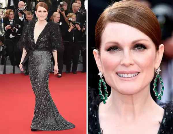 Julianne Moore en Armani Privé.