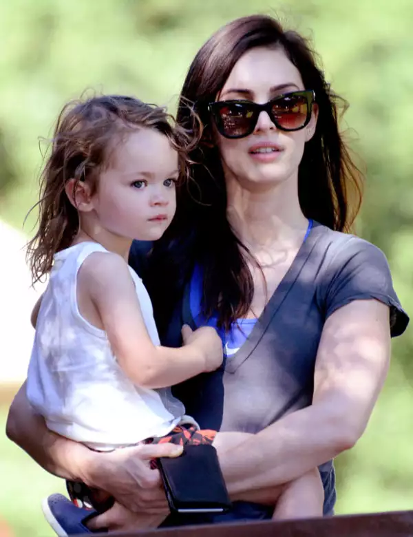 El increíble parecido del primogénito de Megan, Noah, a ella cada vez es más evidente.