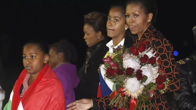 Michelle Obama - hijas - Pretoria