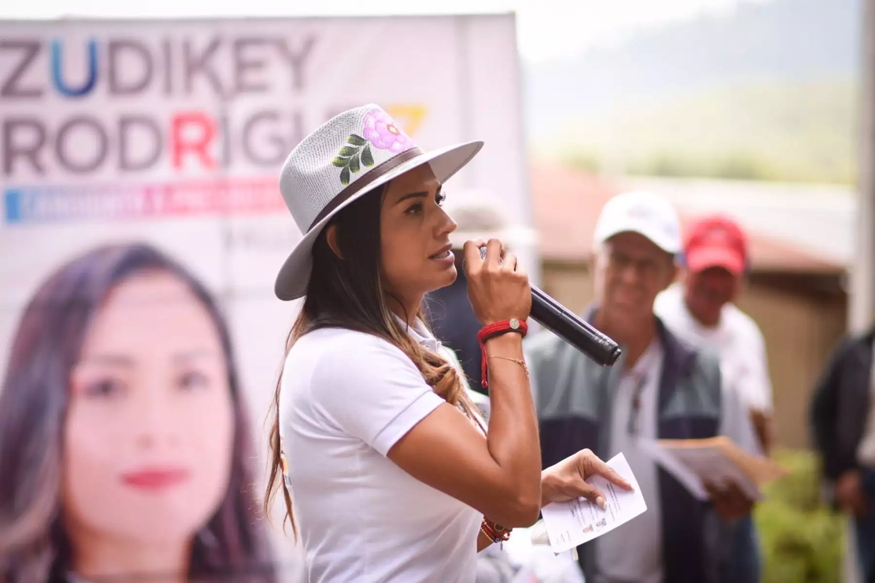 La candidata Zudikey Rodríguez Núñez