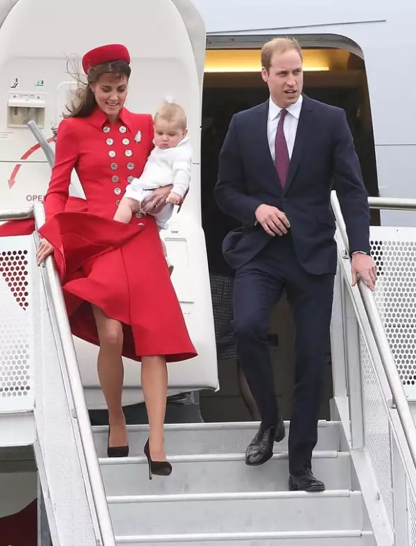 Este es el primer viaje oficial del príncipe George