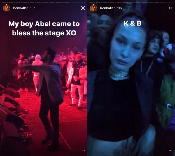 Bella Hadid y The Weeknd