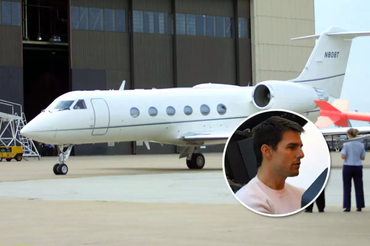 Tom Cruise, avión