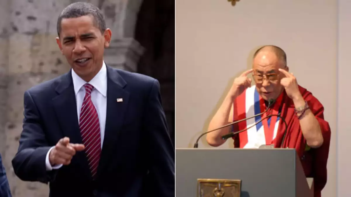 obama y dalai lama