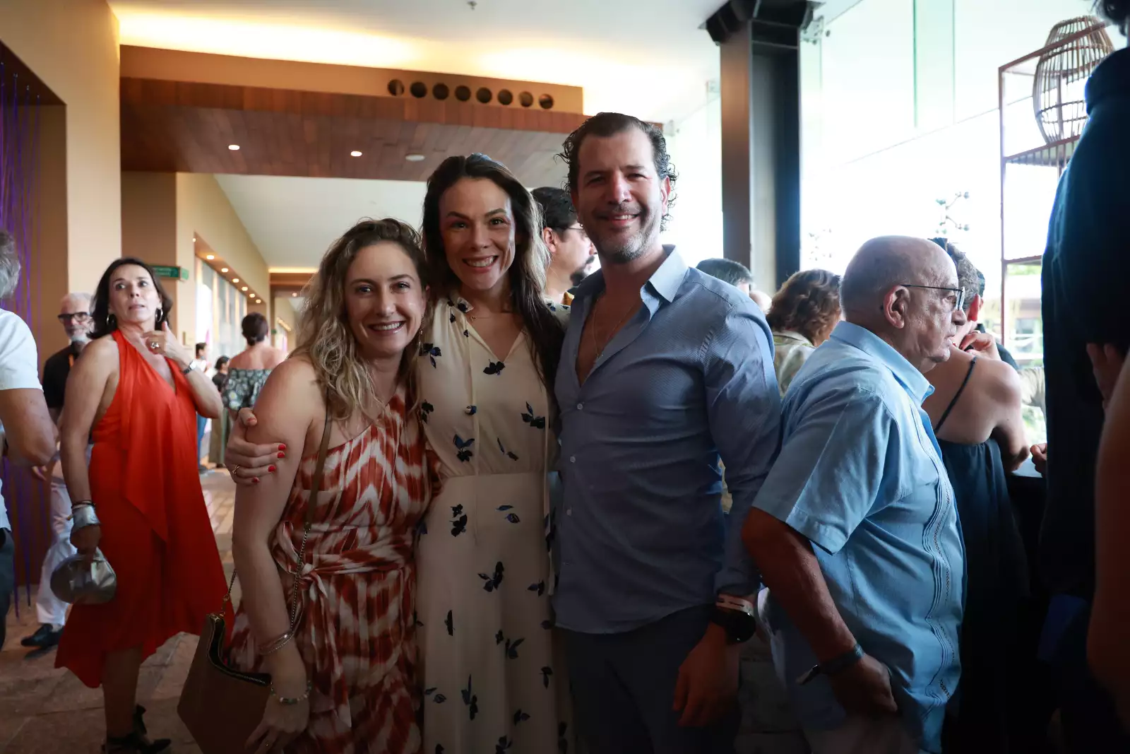 Gaby Lanzillo, Teresa Gut y Javier Ruiz 