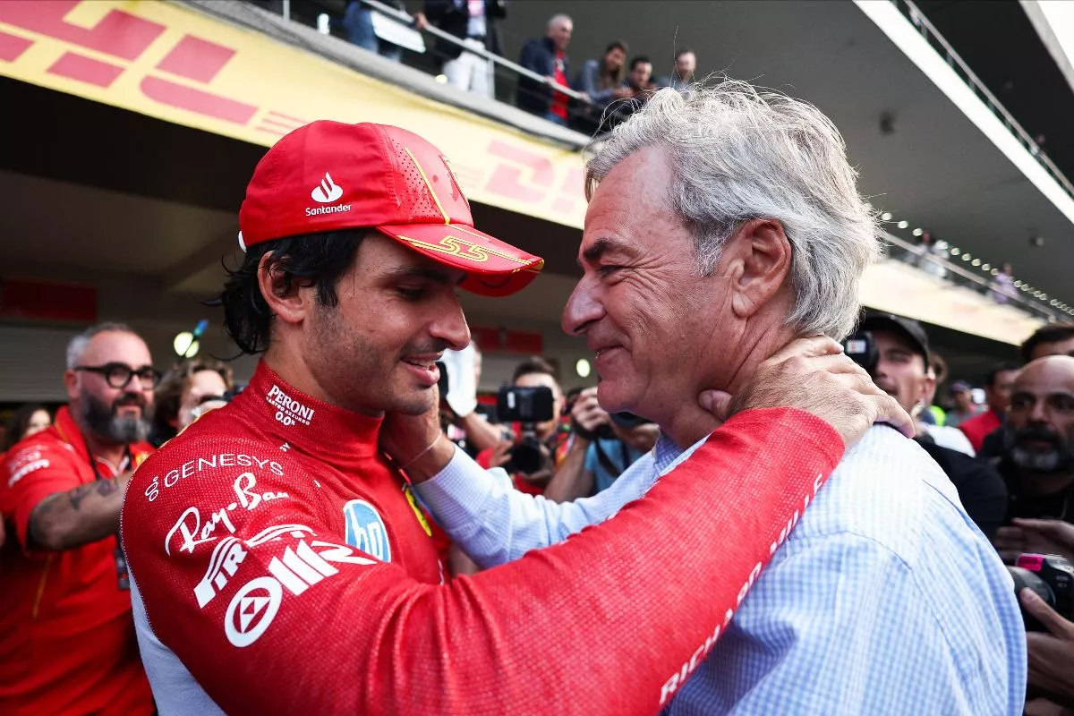 carlos sainz y su padre