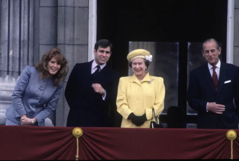 Sarah Ferguson y el duque de Edimburgo