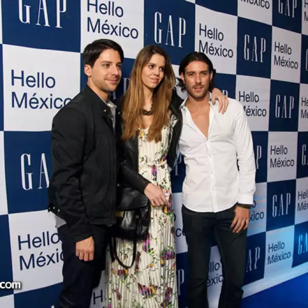 Luis Romano, Michelle Trabolsi y Mauricio Díaz Roura