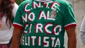 CNTE protesta SEP