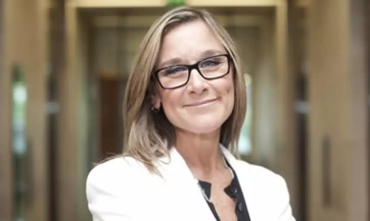 Angela Ahrendts fue la CEO mejor pagada en Reino Unido en 2012, con una remuneración de 27 mdd anuales. (Foto: Getty Images)