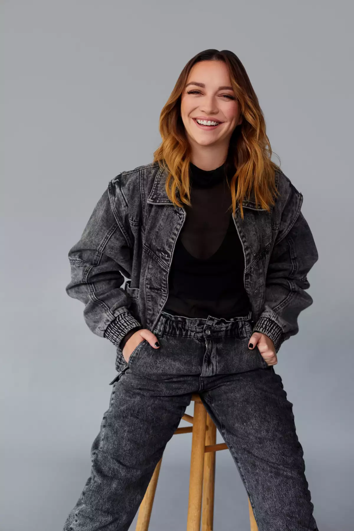 Retrato de Regina Blandón, actriz mexicana.