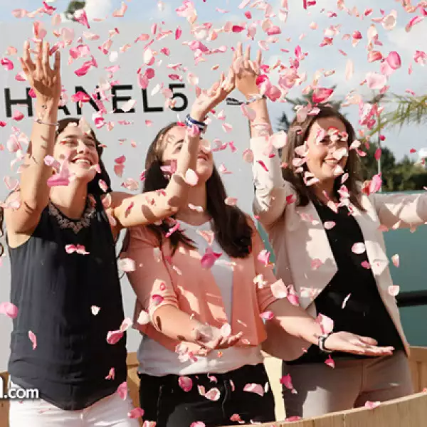 Sofía Fuentes, Cristina Basagoiti y Regina Guerrero