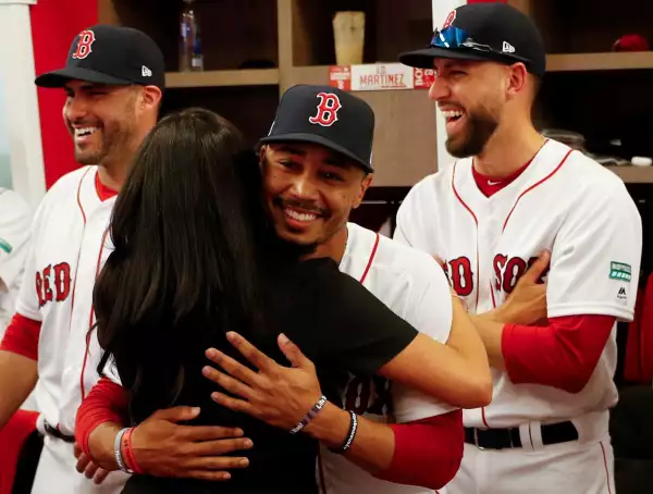 Meghan Markle y Mookie Betts