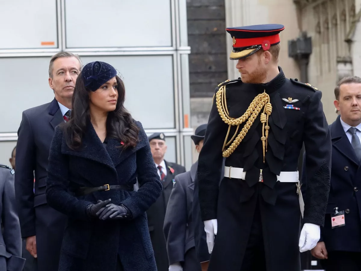 Meghan Markle y el príncipe Harry