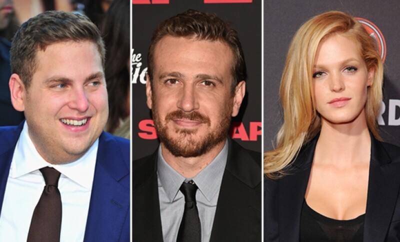 Jonah Hill, Jason Begel y Erin Heatherton fueron algunos de los invitados famosos a la boda.