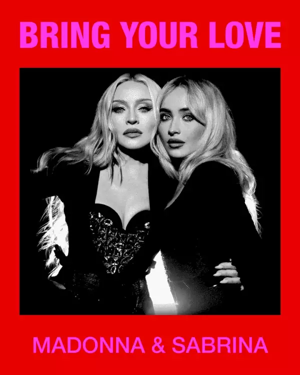 Madonna y Sabrina Carpenter