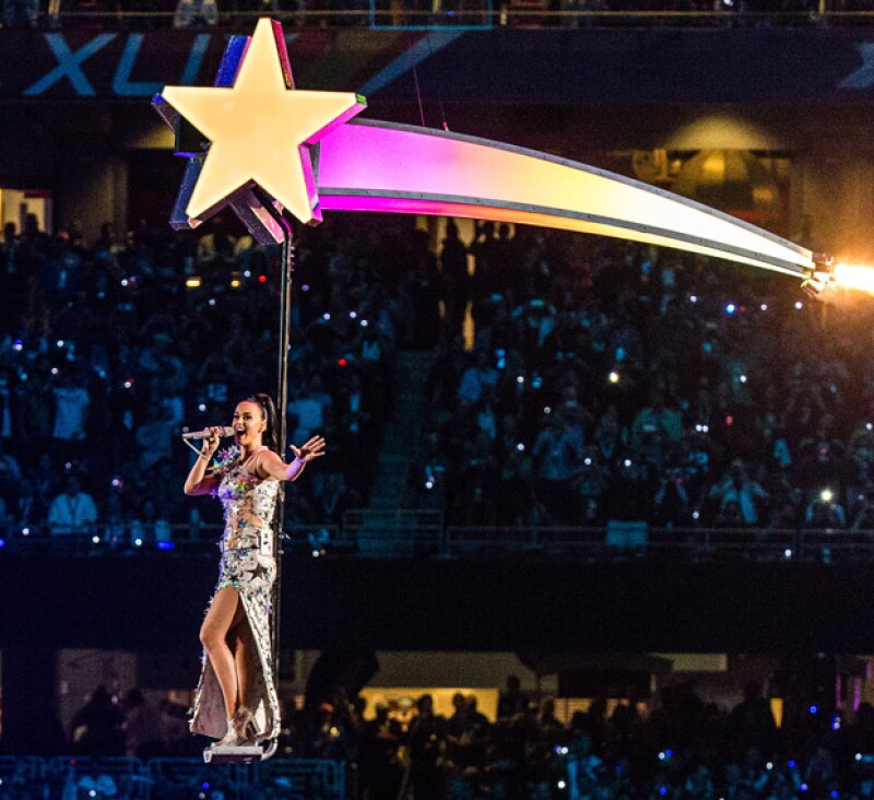 El show de Katy Perry resultó ser uno de los más vistos en la historia del Super Bowl.