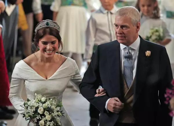 Princesa Eugenia y el príncipe Andrés