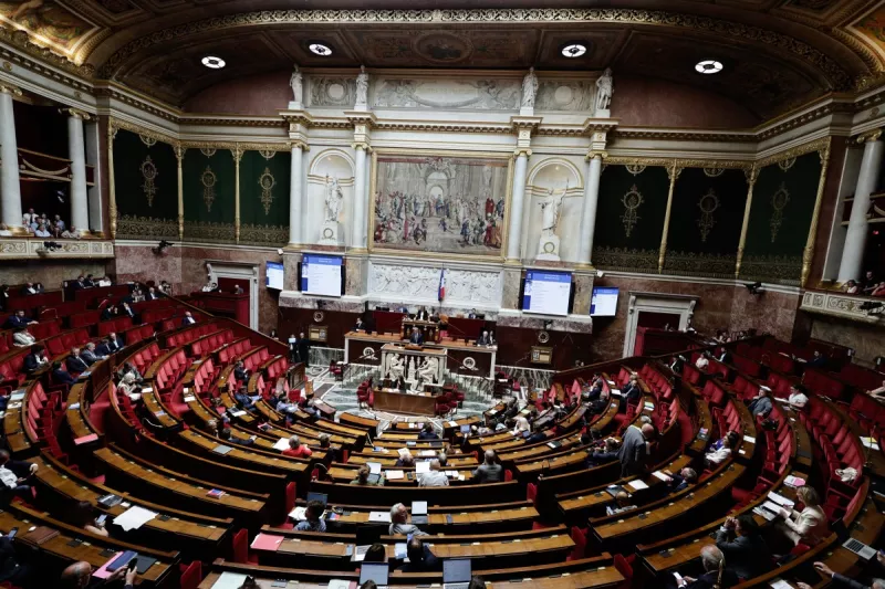 El diputado y ponente de Les Demócratas, Philippe Vigier, se dirige a los diputados durante la sesión de examen de la votación sobre el proyecto de ley de muerte asistida en la Asamblea Nacional, cámara baja del parlamento de Francia en París, el 15 de julio de 2026. Francia se acercará a unirse a las filas de los países que garantizan el derecho a la muerte asistida, después del largo viaje hacia la adopción de un controvertido proyecto de ley.