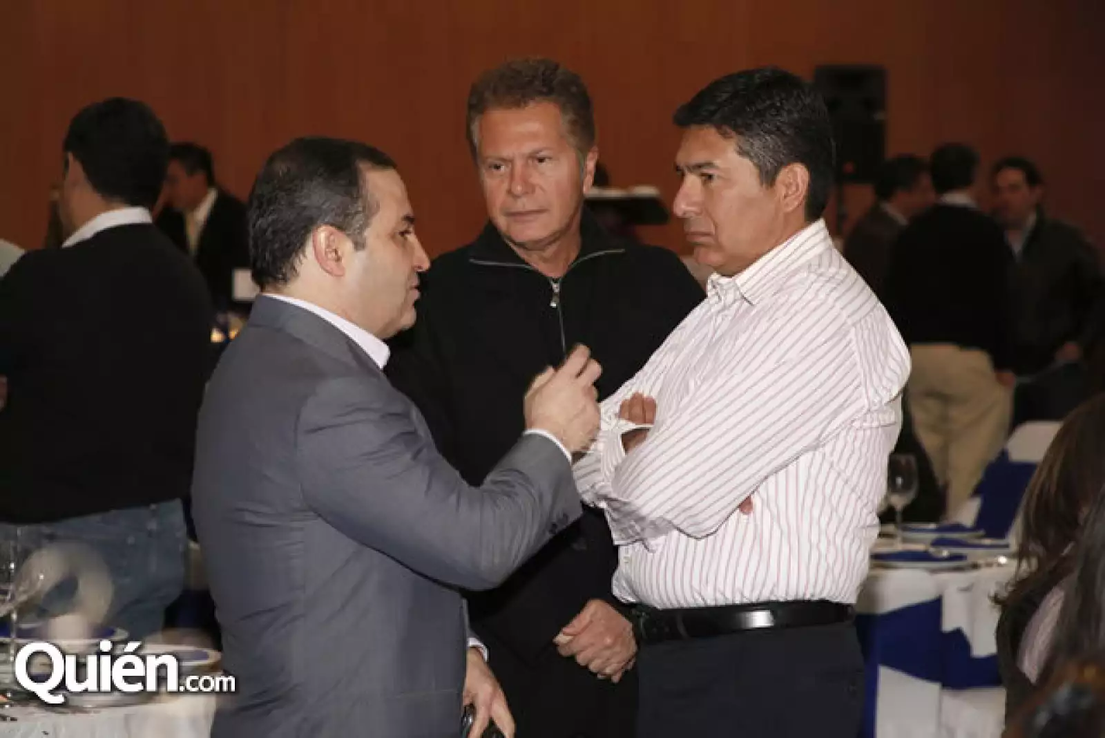 Jorge Álvarez,Flavio Caballero y Absalón García