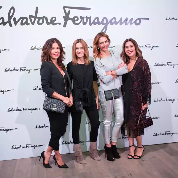 Presentación de la nueva colección de zapatos Ferragamo
