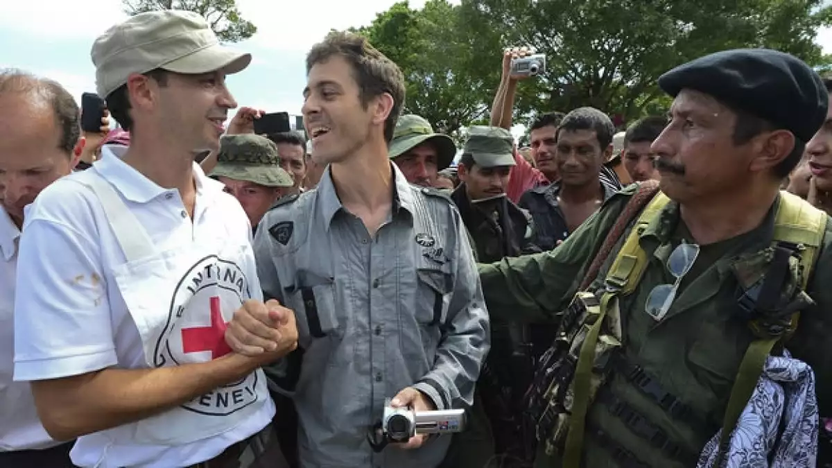 Romeo Langlois es liberado por las FARC