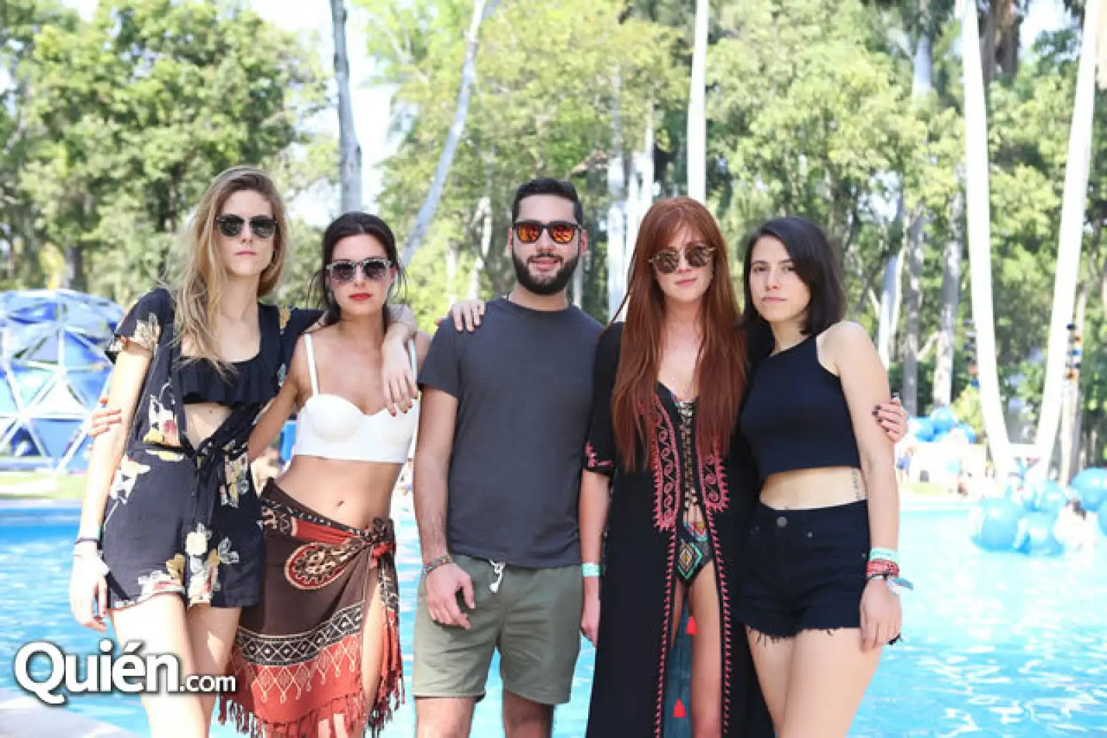 Raquel Font,Alexandra Bové,César Orvañanos,Paola Quintero y Odette Alpuche