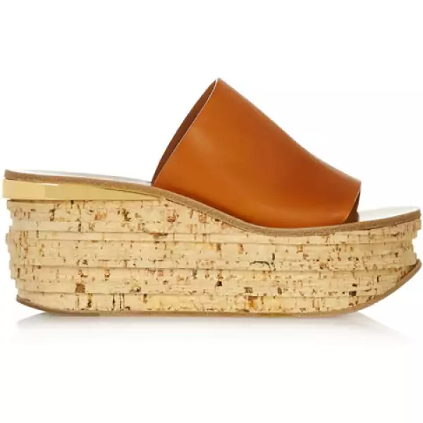 Unos wedges con altura como los de Chloé.