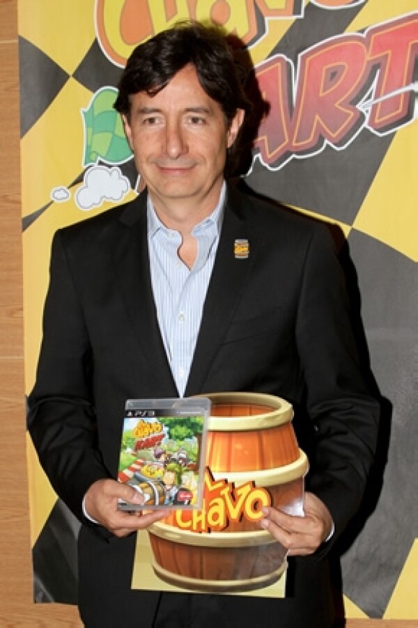 Roberto Gómez Fernández presentó hace unos días el videojuego "El Chavo Kart"