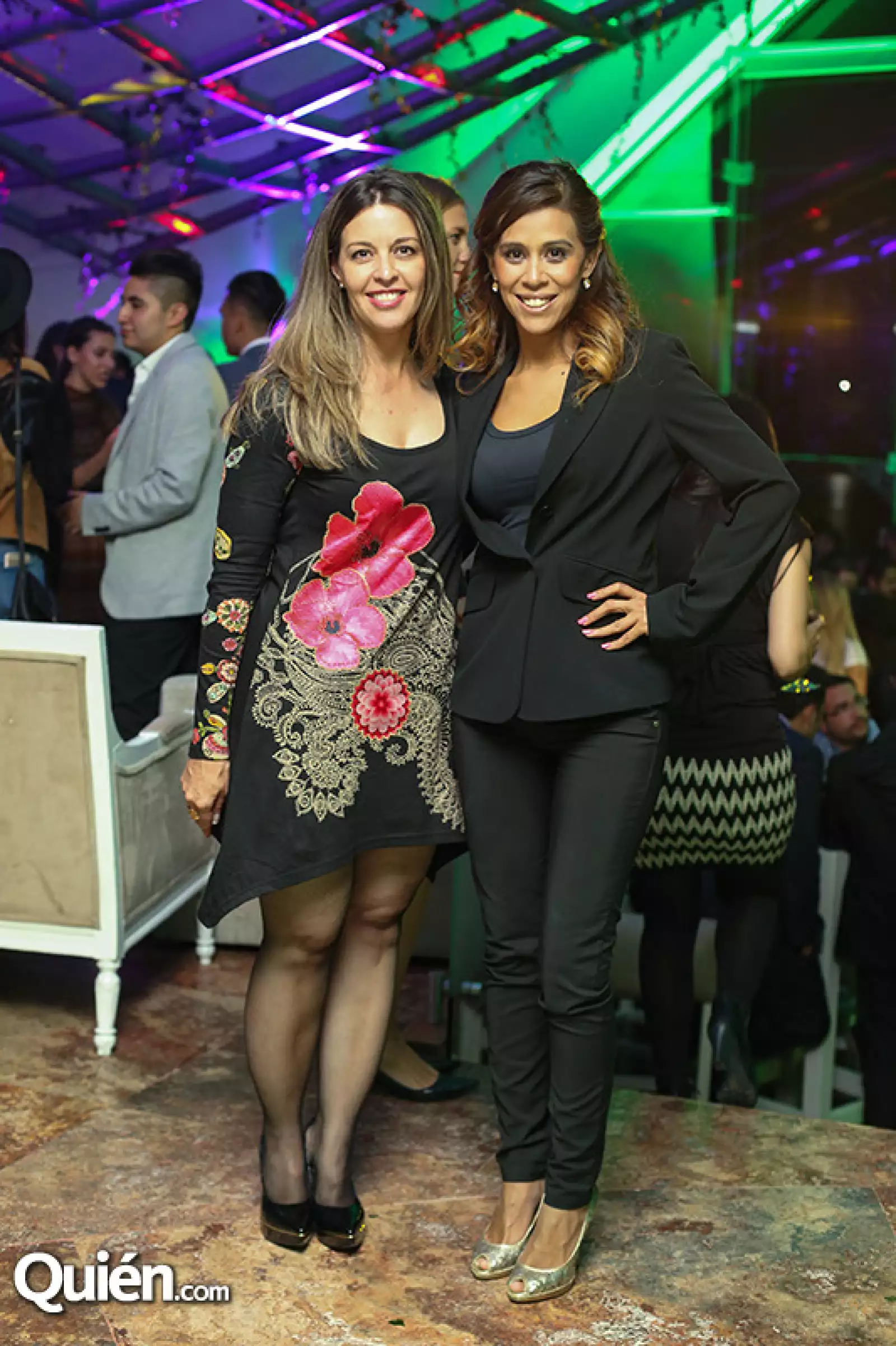 Andrea Dávila y Lourdes Barsena