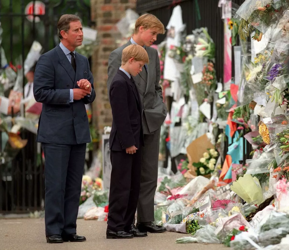 Imagen de los funerales de Diana de Gales. 