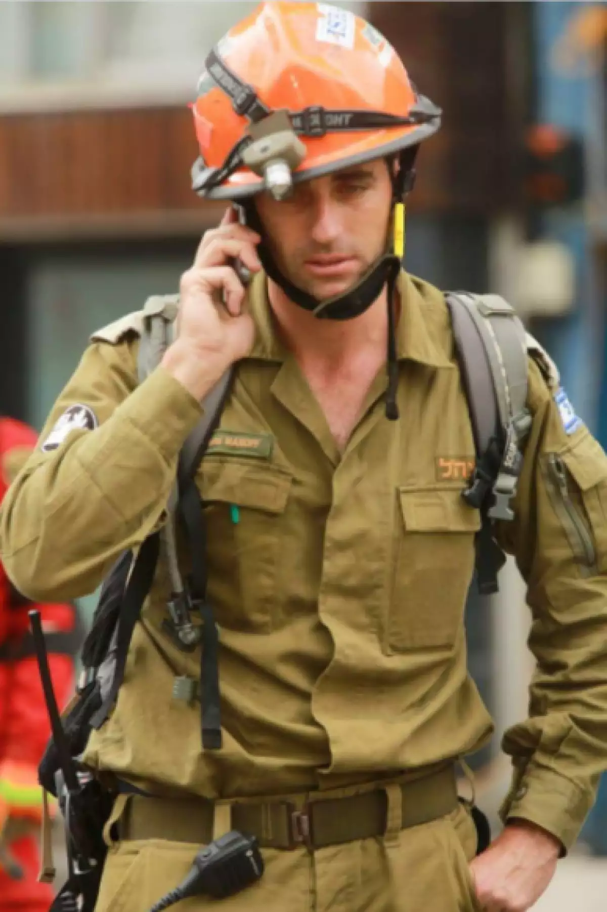 El Ejército Nacional de Israel envió 70 soldados para apoyar labores de rescate