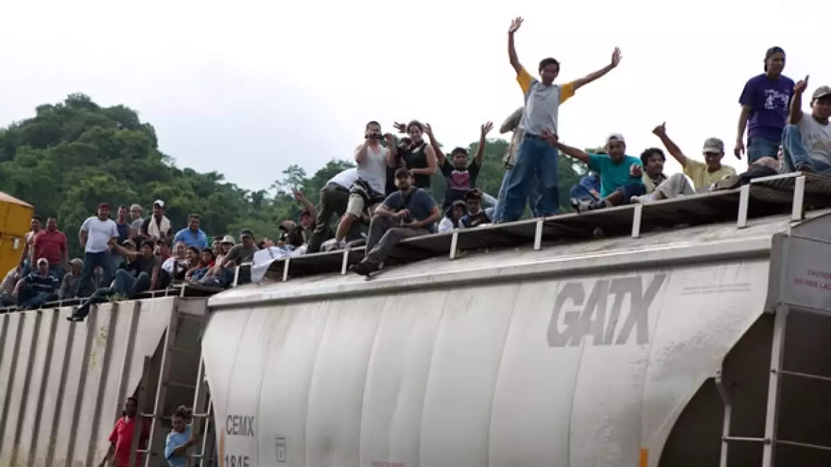 La bestia, migrantes, inmigrantes, centroamericanos