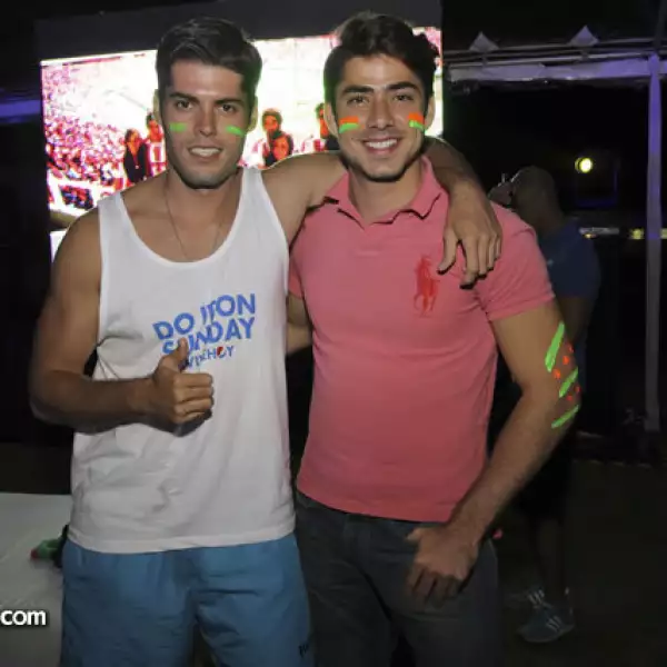 Erick Sandoval y Diego Gamiz